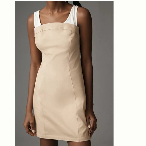 Brand New Maeve Sleeveless Twofer Mini Dress - Picture 3 of 7